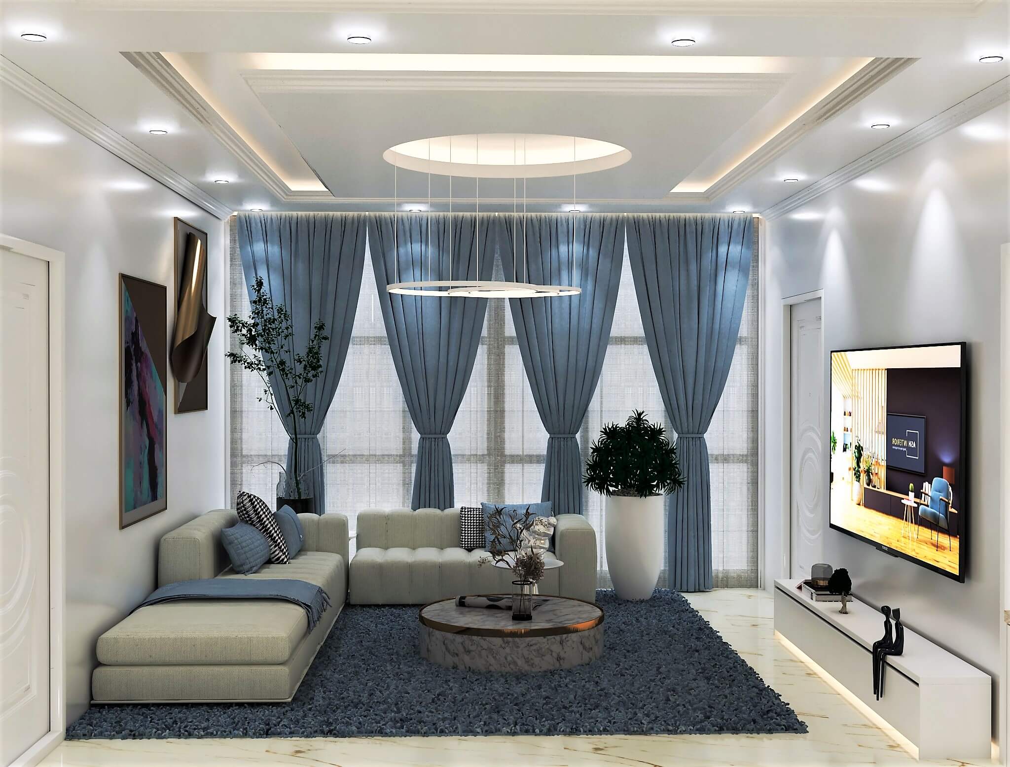 Modern living room design