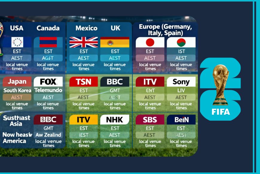 How to Watch FIFA World Cup 2026 Live: Full Streaming Guide, TV Channels, Apps & Free Viewing Options