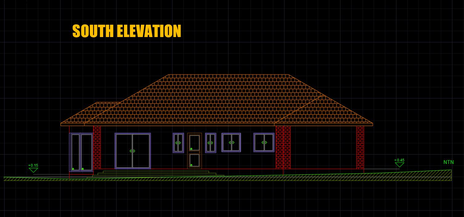 ARCHITECTURAL PLAN & Furniture Layout Plan CAD DWG Free