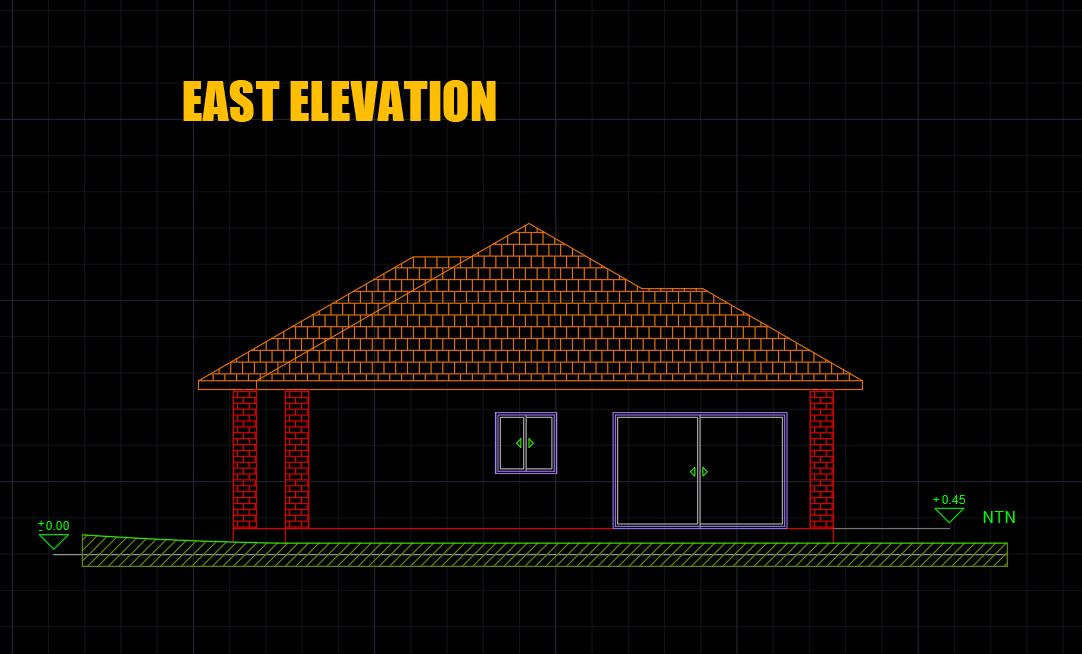 ARCHITECTURAL PLAN & Furniture Layout Plan CAD DWG Free
