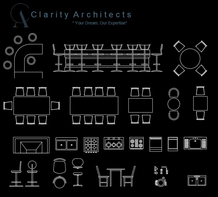 Bar Furniture CAD Blocks DWG – Restaurant & Lounge AutoCAD Free 