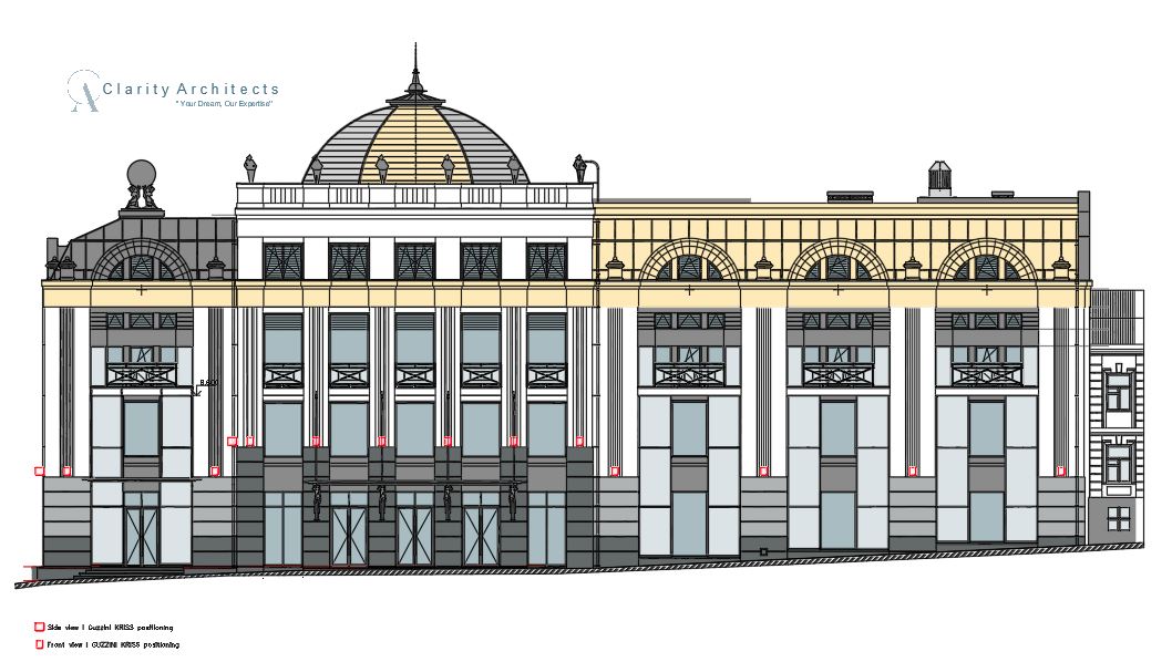 Classic Building Elevation AutoCAD Drawings DWG