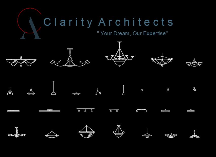 Free Ceiling Lights AutoCAD Drawings – DWG Blocks Download (2007+)