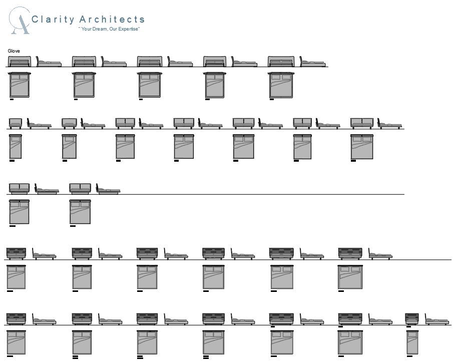 Modern Bed CAD Blocks DWG – Free AutoCAD Italian Bed Furniture Drawings