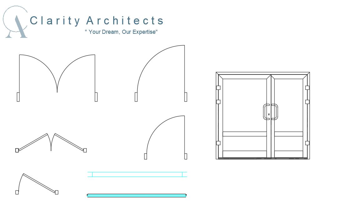 Door & Window Dynamic CAD Blocks DWG – Free Download AutoCAD Plan & Elevation Models