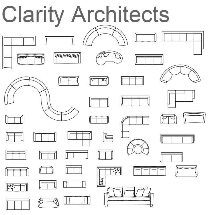 Free Sofas Bundle CAD Blocks – DWG, DXF & PDF Furniture Drawings for Interior Design