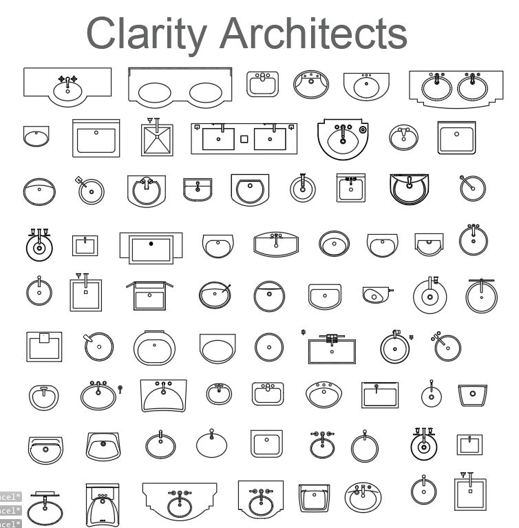 Free Bathroom Sink CAD Blocks – Modern Wash Basin DWG, DXF & PDF Bundle