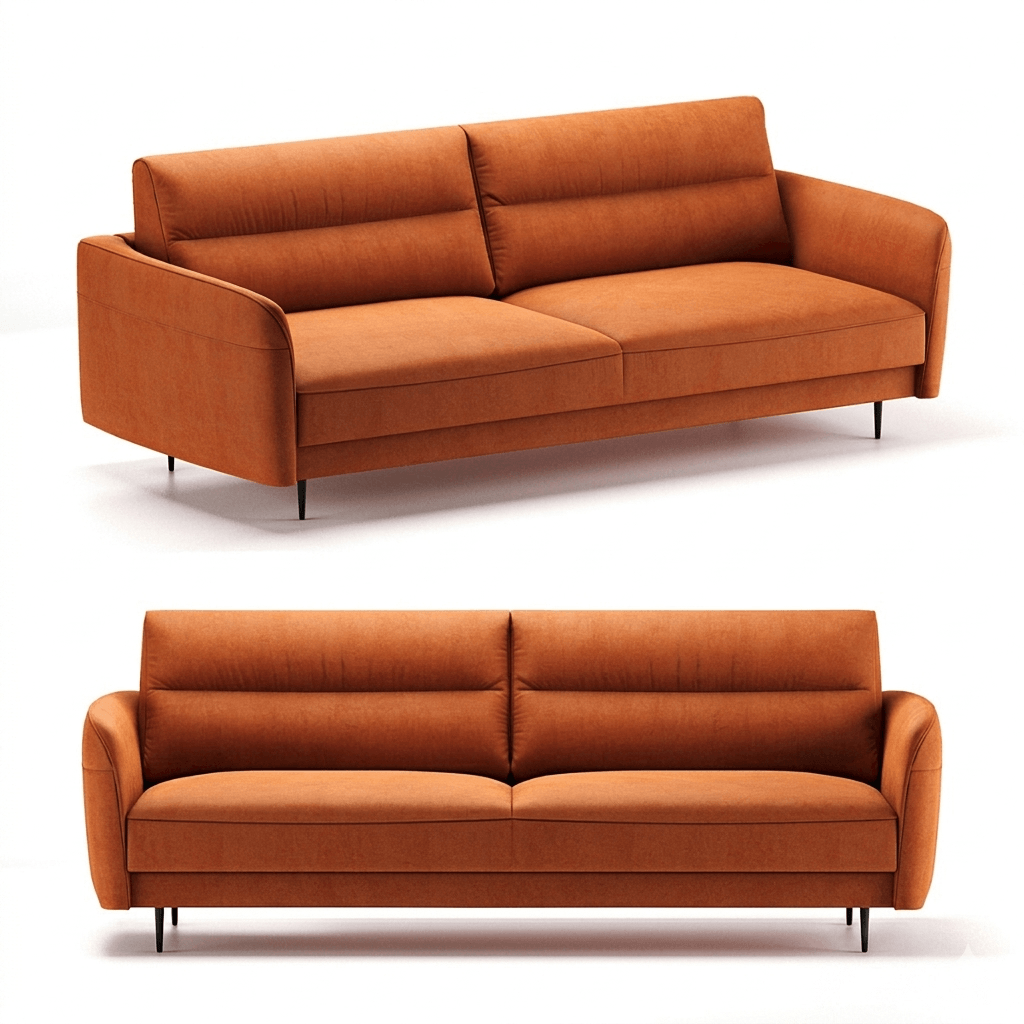 Sofa Modern Design 3D Model