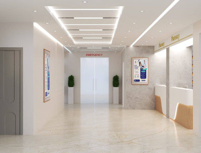 Hospital Ground Floor Design – Free 3ds Max Model Free