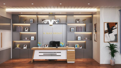 Premium Managing Director Room 3D Model Free 