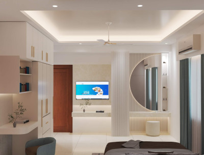 Modern Bedroom Design 3D Model Free  – 3ds Max