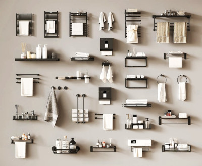 Bathroom Decoration 3DS Max Models For Free