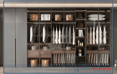 Modern Wardrobe 3D Interior Scene