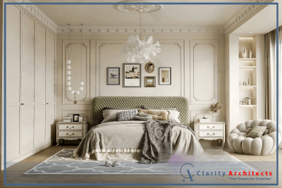 Bedroom – 3D Interior Scene – French Style