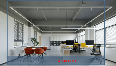 Office Design 3D Model- open space Workspace 