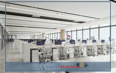 Office Room 3D Scene – Open Workspace Design  - Free 3d Model